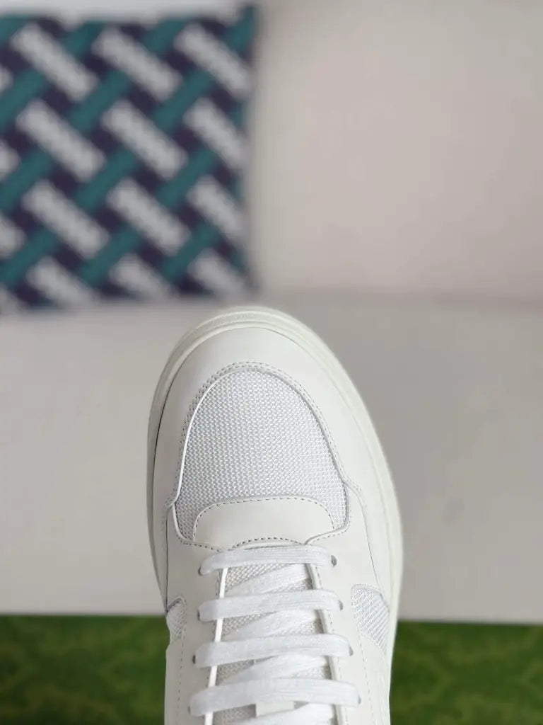Gucci Mac80 Sneaker – All-White Leather & Mesh