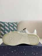 Gucci Mac80 Sneaker – White Leather & GG Supreme Canvas