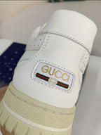 Gucci Mac80 Sneaker – White Leather & Off-White Sole