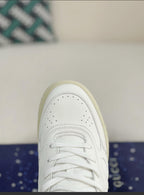 Gucci Mac80 Sneaker – White Leather & Off-White Sole