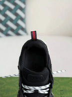 Gucci Run Sneaker – Black Technical Mesh & Rubber