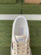 Gucci Tennis 1977 Sneaker – Off-White GG Embroidered Canvas