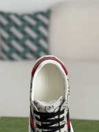 Gucci Ace Sneaker GG Supreme Canvas with Web Stripe and Red Heel Tab