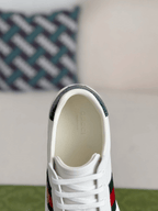 Gucci Ace Sneaker Leather with Web Stripe and Bee Embroidery