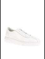 Lamar White Leather Sneakers - Timeless & Versatile Style