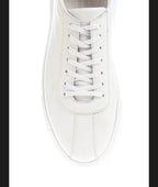 Lamar White Leather Sneakers - Timeless & Versatile Style