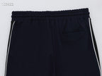 Loewe Anagram Tracksuit Set - Navy Blue Technical Knit Zip Jacket & Pants