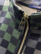 Louis Vuitton Damier Pop Technical Jersey Tracksuit Green Pixel