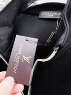 Louis Vuitton LV Logo Patch Tracksuit Black Technical Jersey