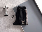 Louis Vuitton LV Monogram Side Stripe Tracksuit - Black Technical Knit Zip Jacket & Pants Set
