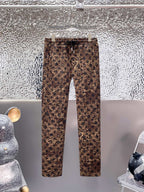 Louis Vuitton Monogram Bleached Effect Tracksuit Brown