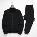Louis Vuitton Monogram Embossed Technical Tracksuit Black
