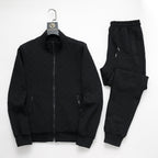Louis Vuitton Monogram Embossed Technical Tracksuit Black