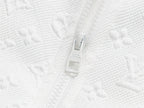 Louis Vuitton Monogram Embossed Technical Tracksuit White