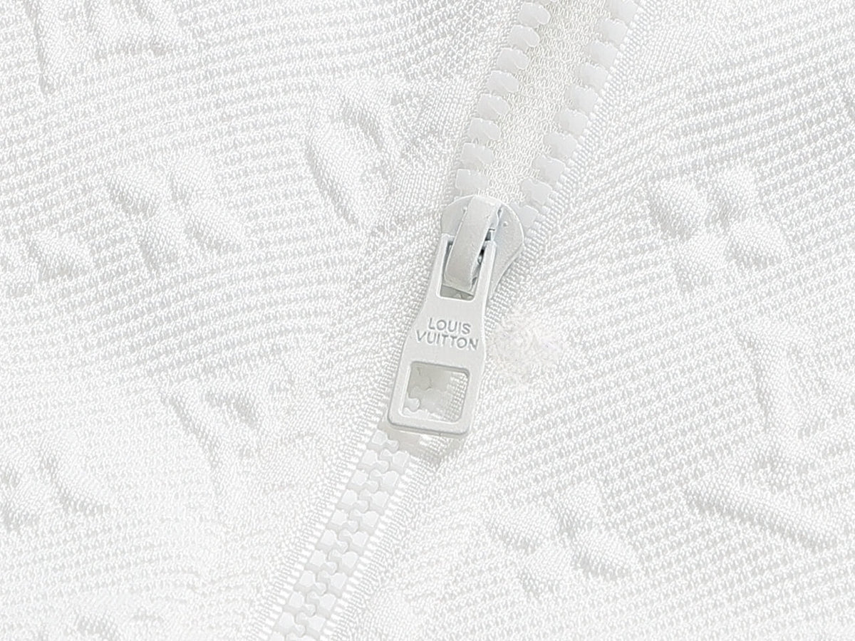 Louis Vuitton Monogram Embossed Technical Tracksuit White