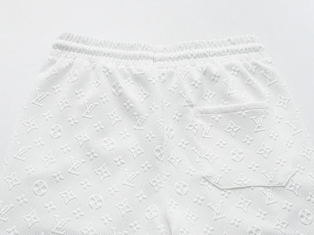 Louis Vuitton Monogram Embossed Technical Tracksuit White