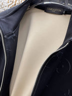 Louis Vuitton Monogram Gradient Embossed Tracksuit Blue Black