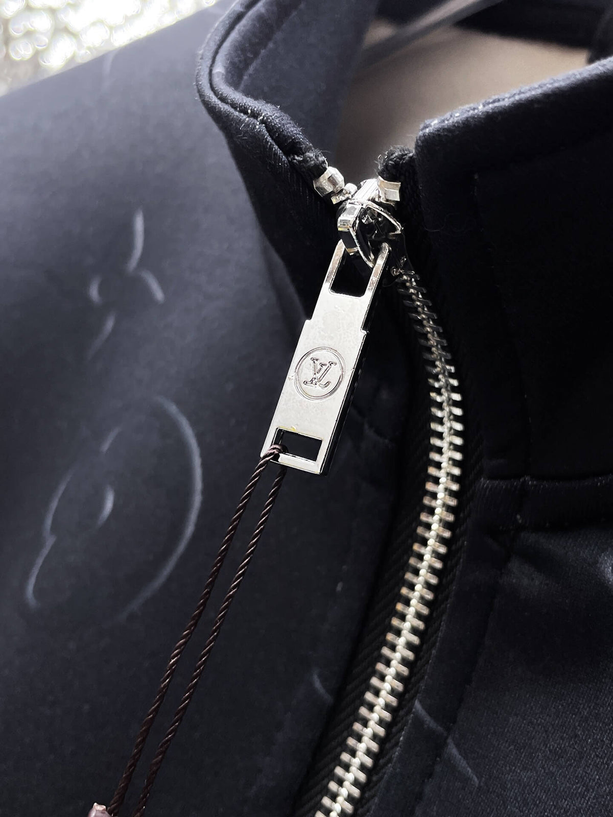 Louis Vuitton Monogram Gradient Embossed Tracksuit Blue Black