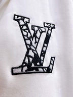 Louis Vuitton Oversized LV Patch Monogram Tape Tracksuit White