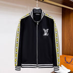 Louis Vuitton Oversized LV Patch Monogram Tape Tracksuit Black