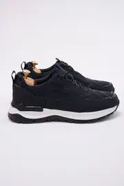 Midnight Motion Luxe Leather Sneakers