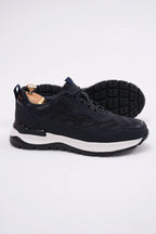 Midnight Motion Luxe Leather Sneakers