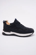 Midnight Motion Luxe Leather Sneakers
