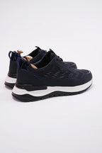Midnight Motion Luxe Leather Sneakers