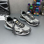 Off-White Silver Black Be Right Back Sneakers