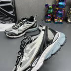 Off-White Silver Black Be Right Back Sneakers
