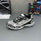 Off-White Silver Black Be Right Back Sneakers
