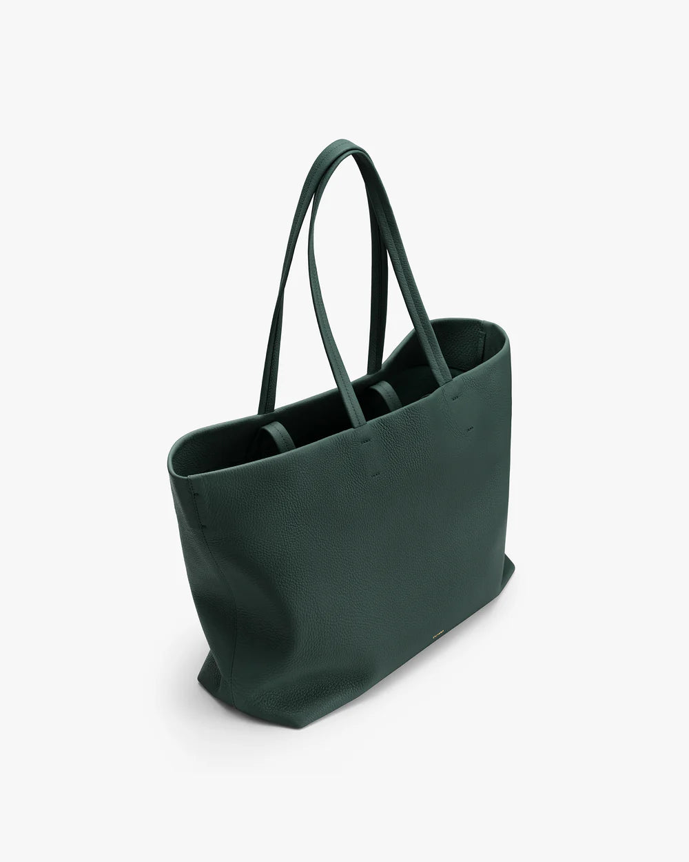 Forest Green Premium Vegan Leather Tote Bag – Spacious Everyday Shoulder Handbag for Women