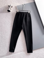 Prada Linea Rossa Tracksuit Set - Black Technical Knit Zip Jacket & Jogger Suit
