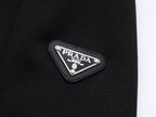 Prada Linea Rossa Tracksuit Set - Black Technical Knit Zip Jacket & Pants