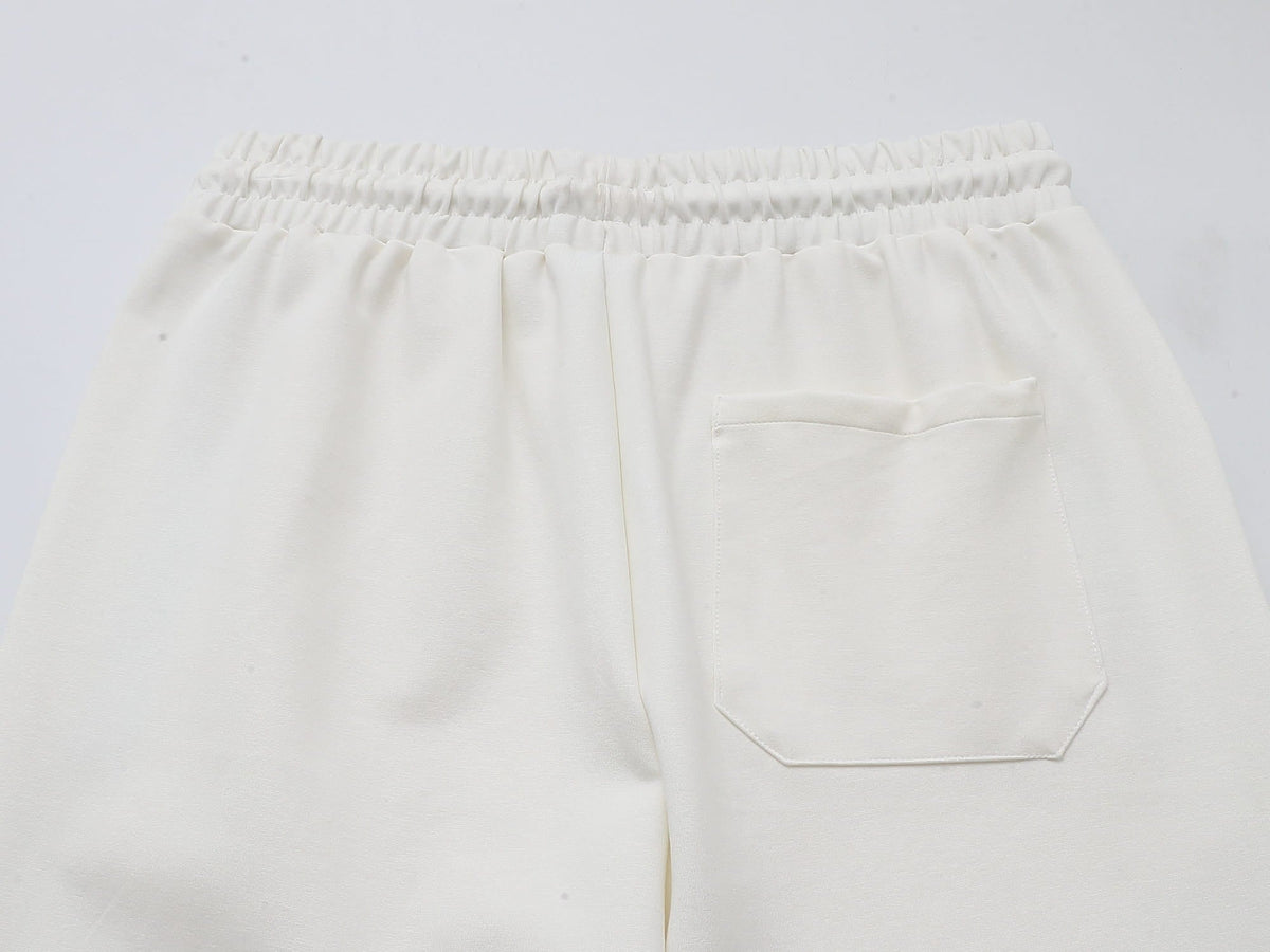 Prada Linea Rossa Tracksuit Set - White Technical Knit Zip Jacket & Pants