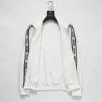 Prada Milano Logo Side Band Technical Jersey Tracksuit White