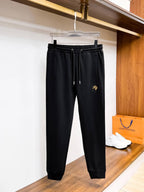 Stefano Ricci Eagle Logo Technical Jersey Tracksuit Black