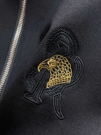Stefano Ricci Eagle Logo Technical Jersey Tracksuit Black