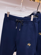 Stefano Ricci Eagle Logo Technical Jersey Tracksuit Navy Blue