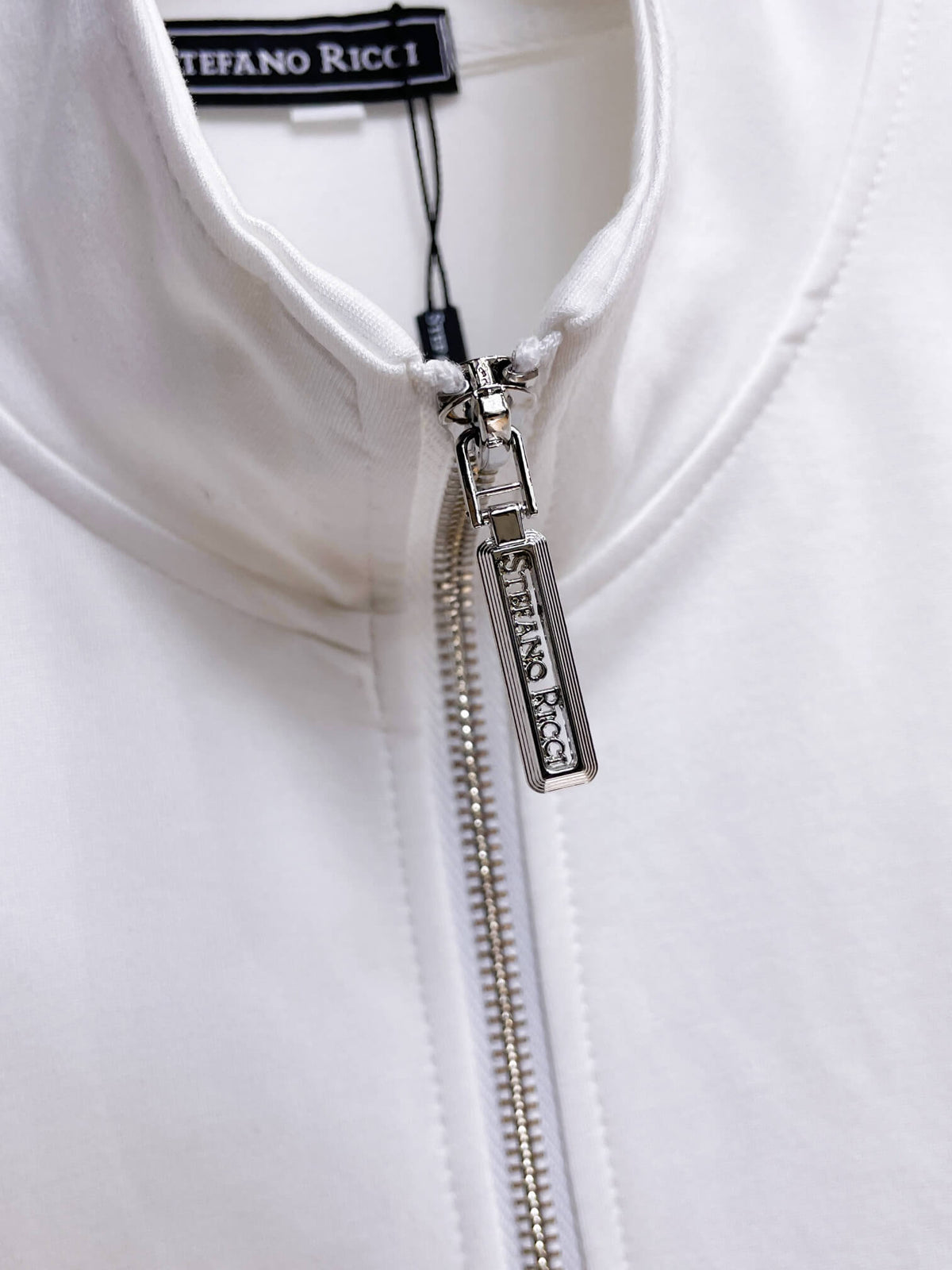 Stefano Ricci Eagle Logo Technical Jersey Tracksuit White