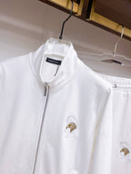 Stefano Ricci Eagle Logo Technical Jersey Tracksuit White