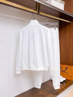 Stefano Ricci Eagle Logo Technical Jersey Tracksuit White
