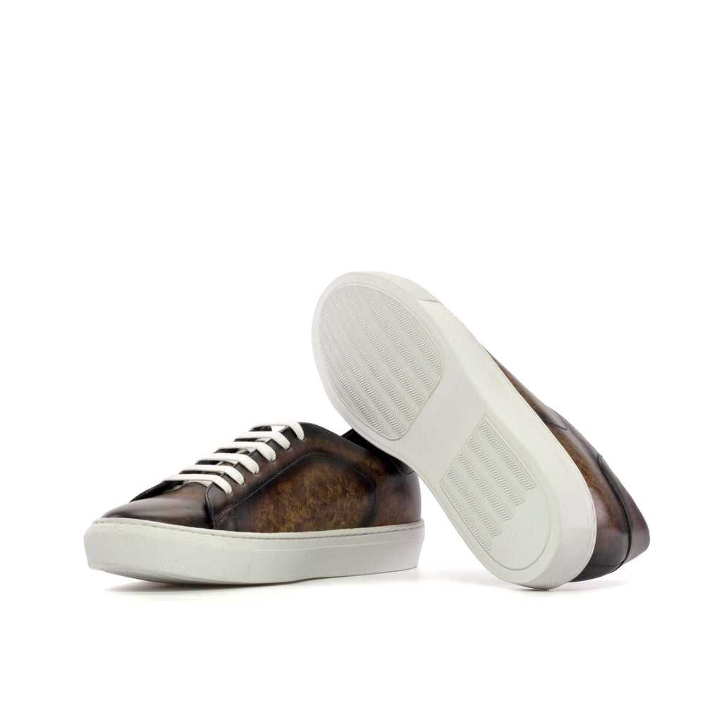 Milano Sneaker — Brown Patina Leather