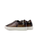 Milano Sneaker — Brown Patina Leather