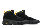 Jordan 9 Retro ‘Dark Charcoal University Gold’