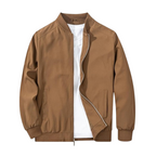 Laliya Camel Brown Lightweight Bomber Jacket