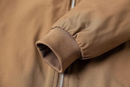 Laliya Camel Brown Lightweight Bomber Jacket