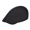 Laliya Classic Black Cotton Flat Cap Ivy Newsboy Hat