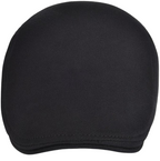 Laliya Classic Black Cotton Flat Cap Ivy Newsboy Hat