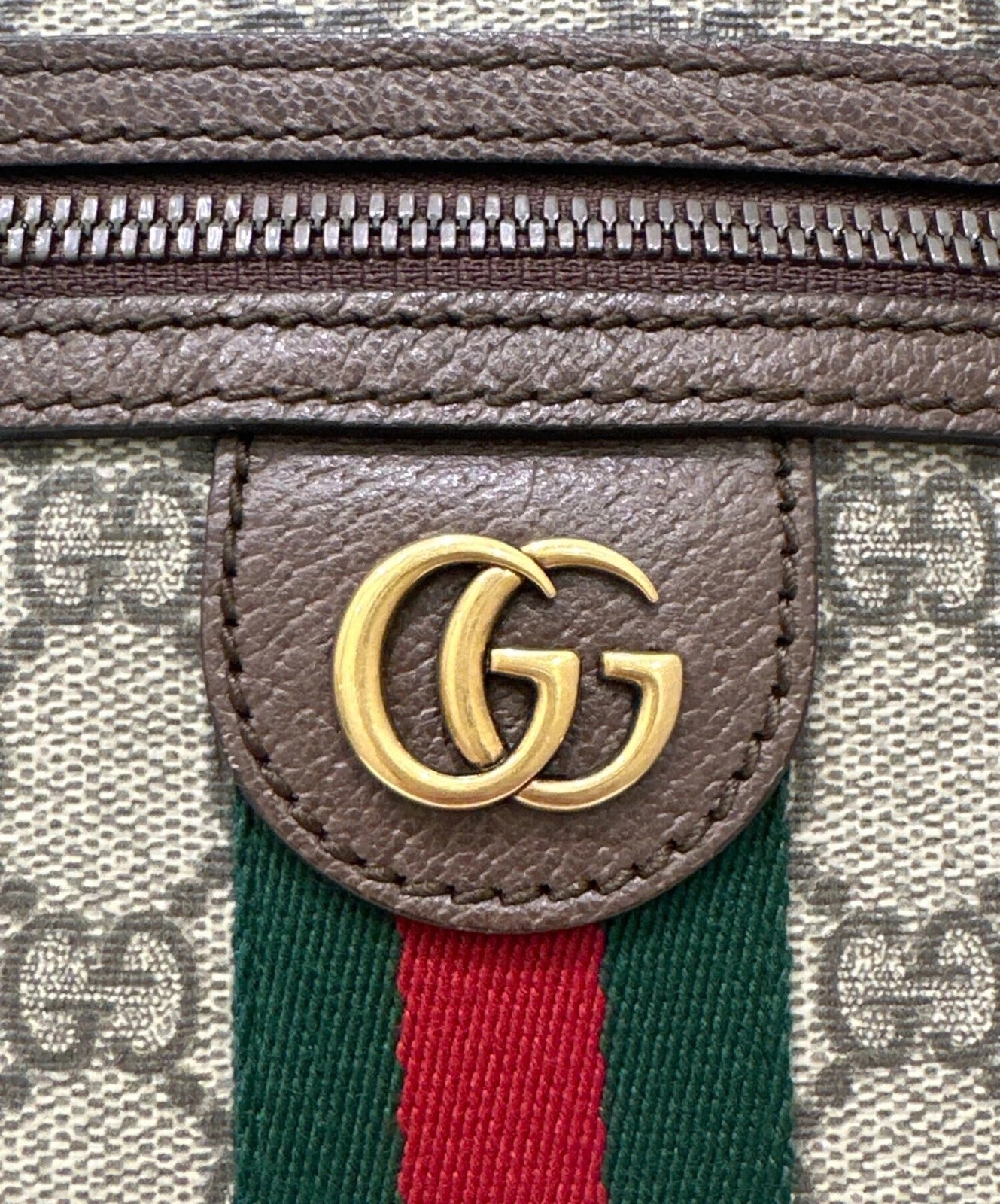 GG Canvas Web Stripe Mini Messenger Bag